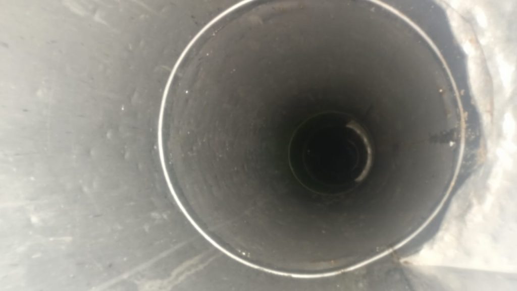 Garbage Chute After Cleaning