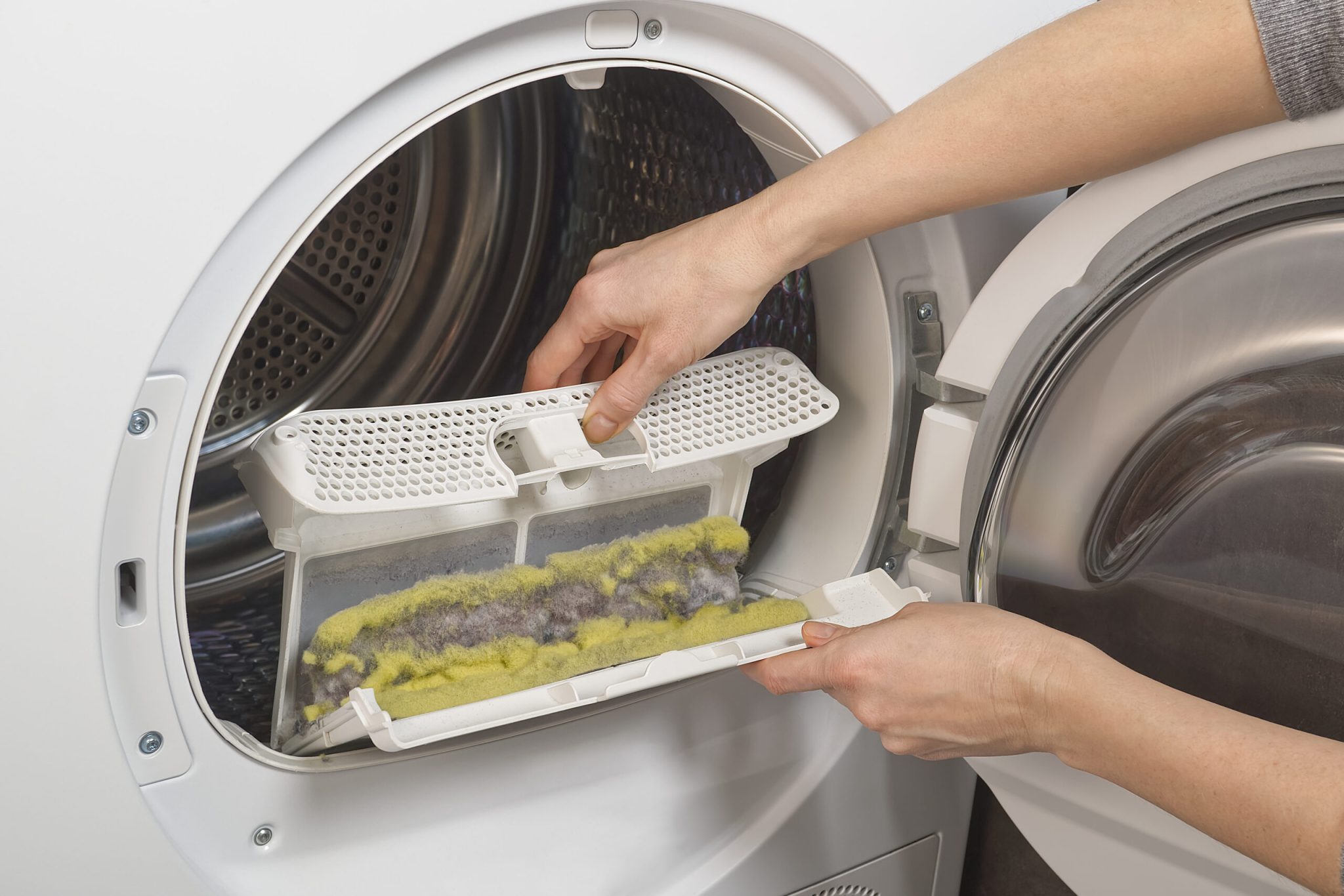 laundry lint collector